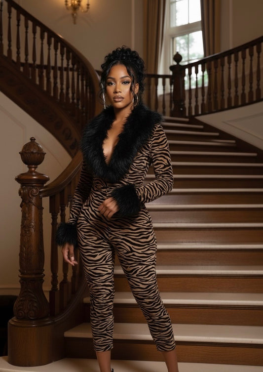Maya (Fur) Jumpsuit