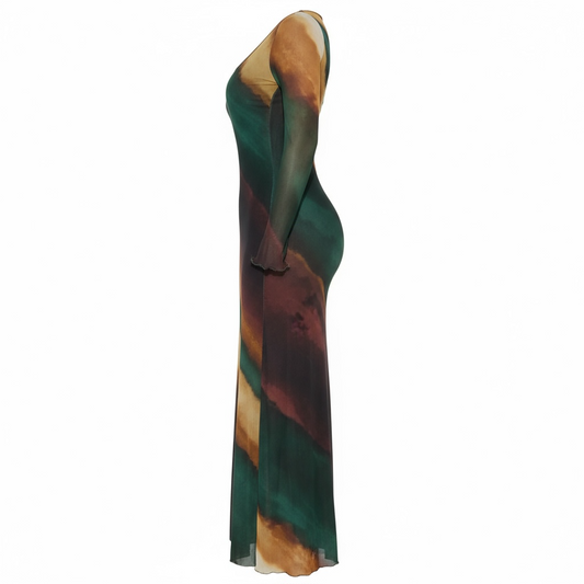 Aurora Fall Maxi Dress