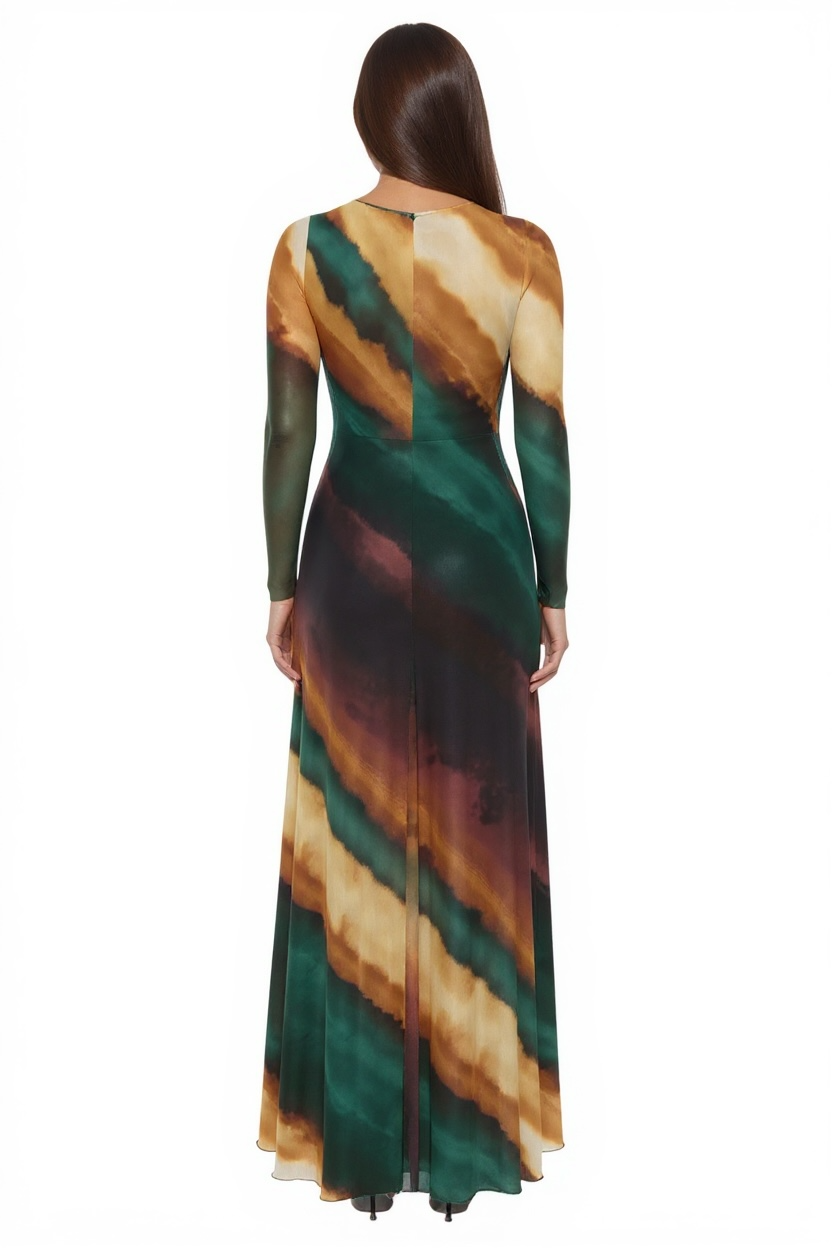 Aurora Fall Maxi Dress