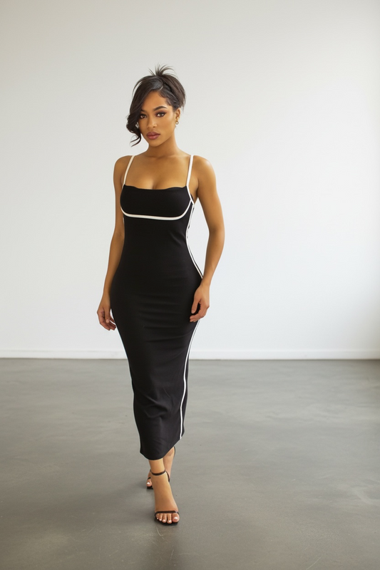 Morgan Silhouette Dress