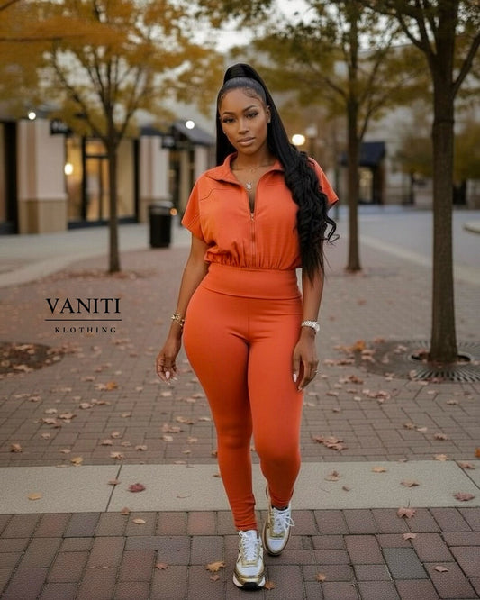 Autumn Amber Jumpsuit