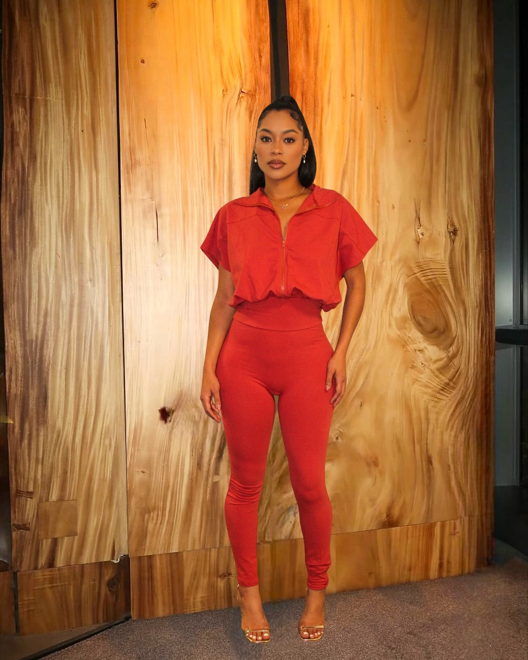 Autumn Amber Jumpsuit