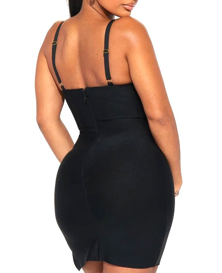 Luxe Mini Bandage Dress