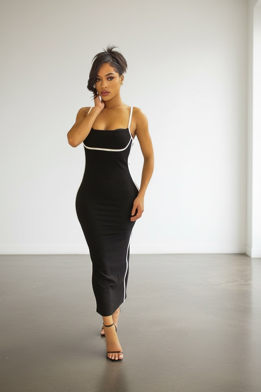 Morgan Silhouette Dress