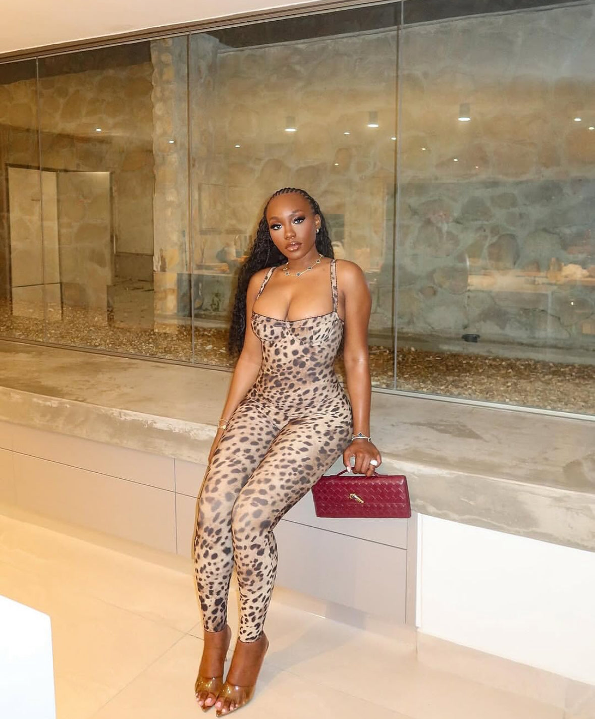 In her Feelings Jumpsuit 🔥